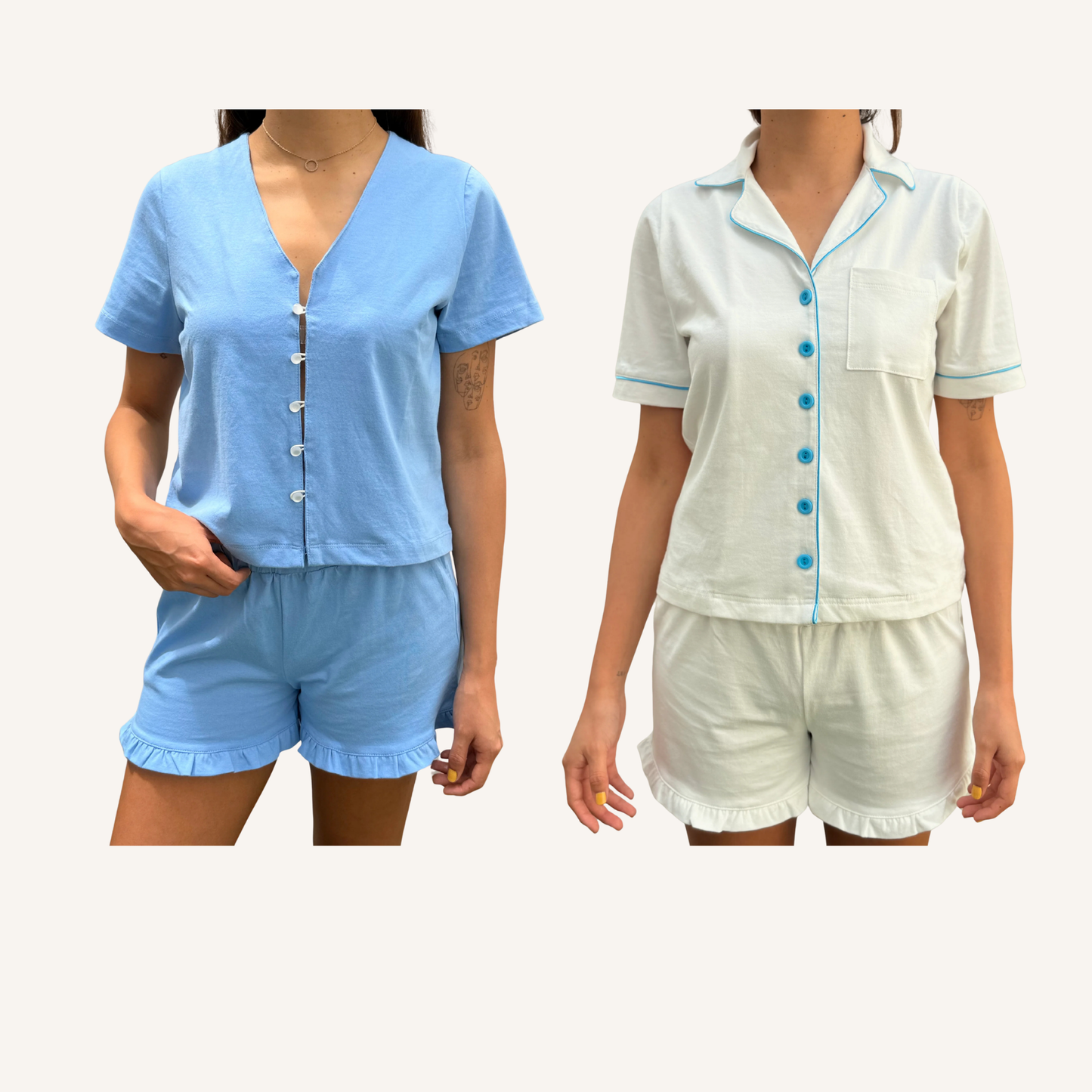 Pack Equilibrio — Pijamas Marina + Cielo